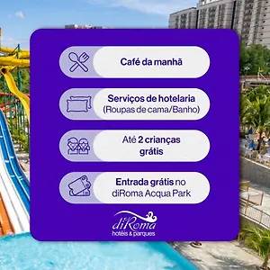 Hotel Diroma Thermas Direto Com O Grupo Diroma Com Acesso Ao Acqua Park E Cafe Da Manha, Caldas Novas